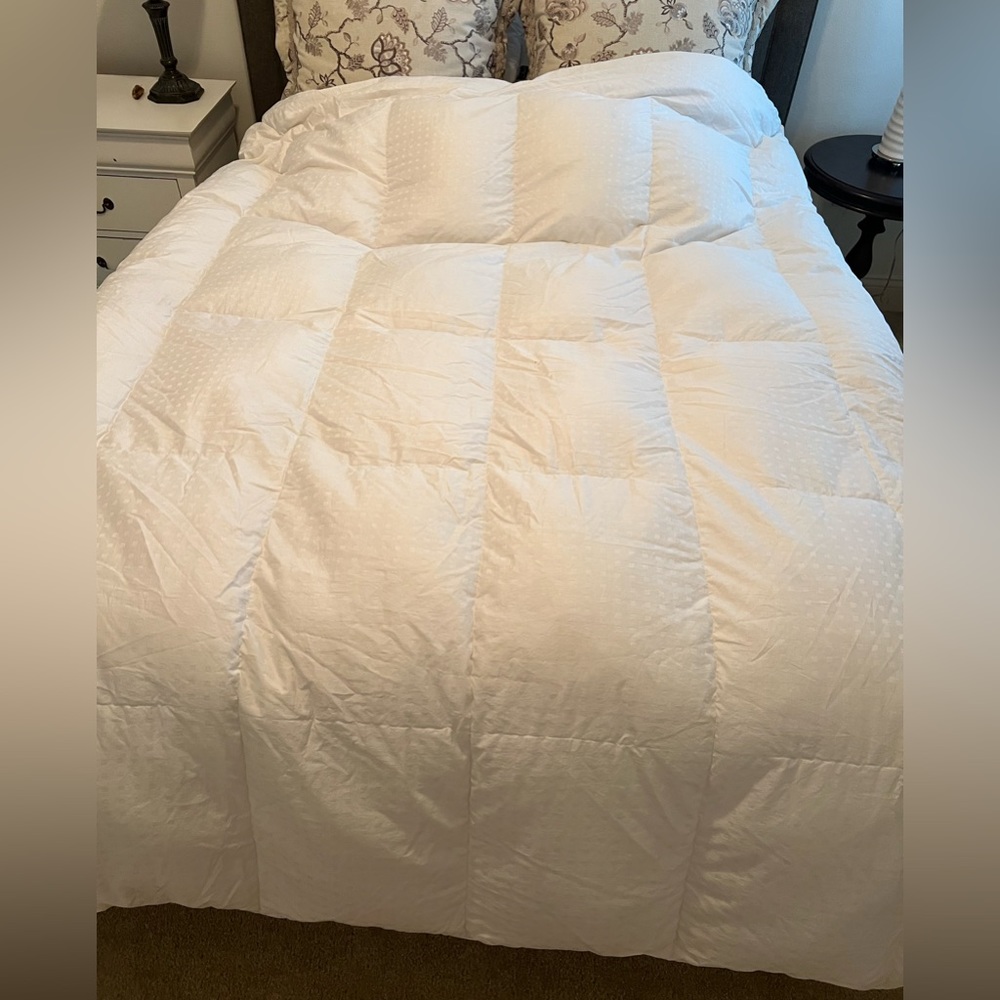 Twin XL down comforter